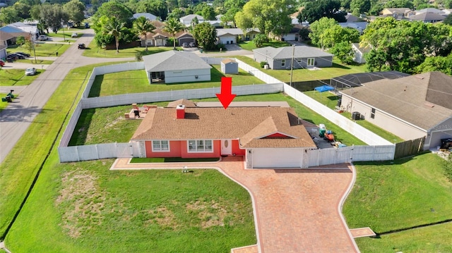402 SW Seaflower Ter, Port St Lucie, FL 34984 - aerial perspective of suburban area