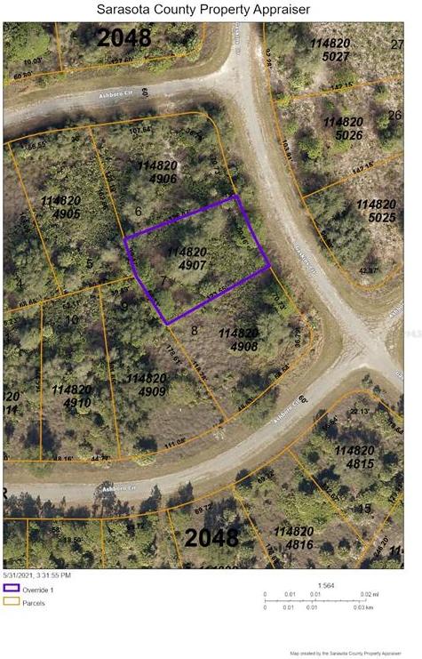 TBD Gaskins Cir, North Port FL, 34288 land for sale