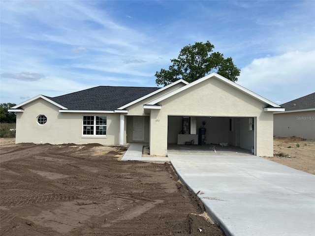 view of ranch-style house