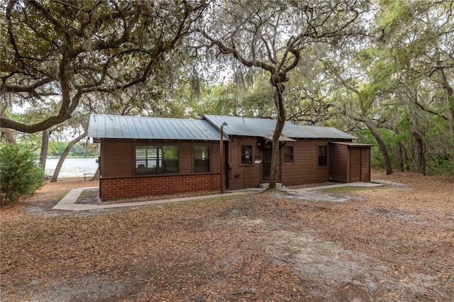 view of ranch-style house