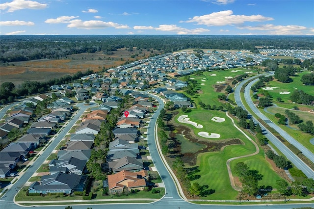 view of drone / aerial view