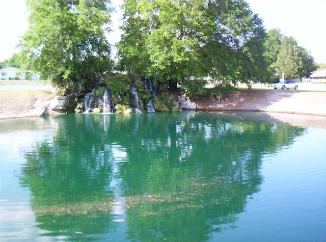 view of property view of water