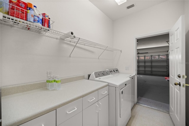 laundry room featuring washer and dryer