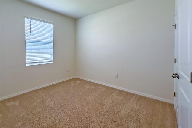 empty room with carpet floors