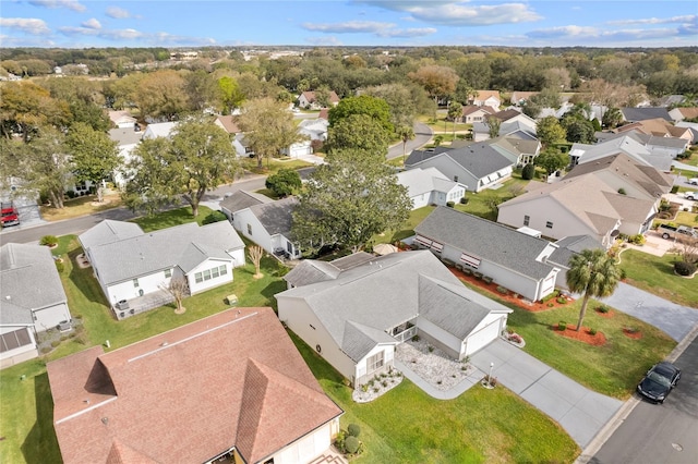 view of aerial view