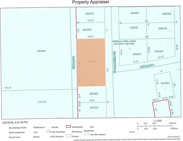 TBD Sherman Drive Cir, Interlachen FL, 32148 land for sale