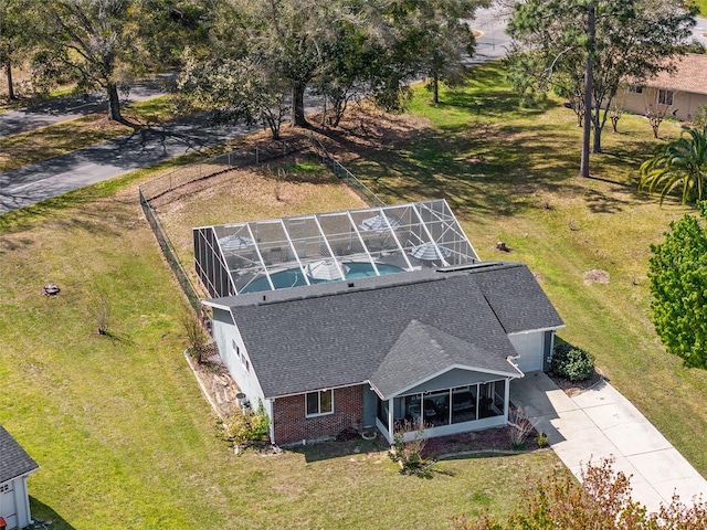 view of drone / aerial view