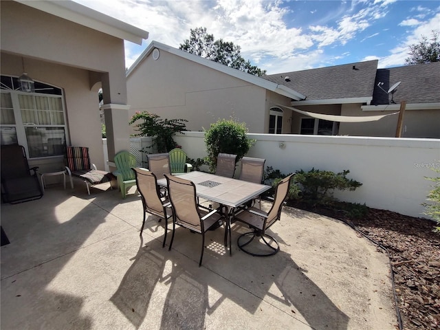 view of patio