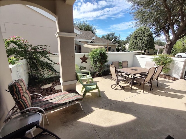 view of patio / terrace