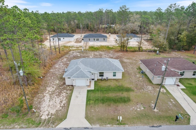 view of birds eye view of property