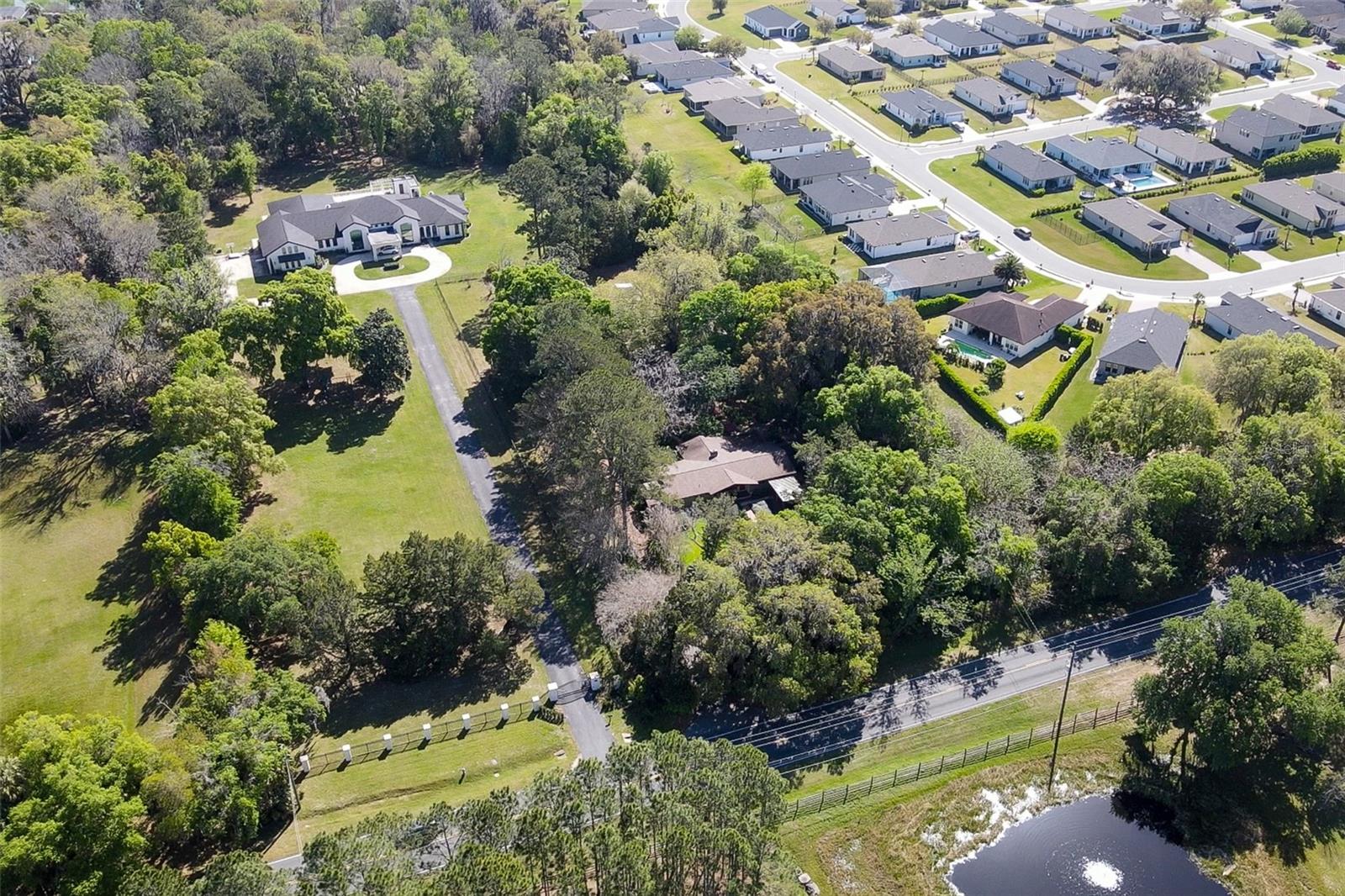 view of drone / aerial view