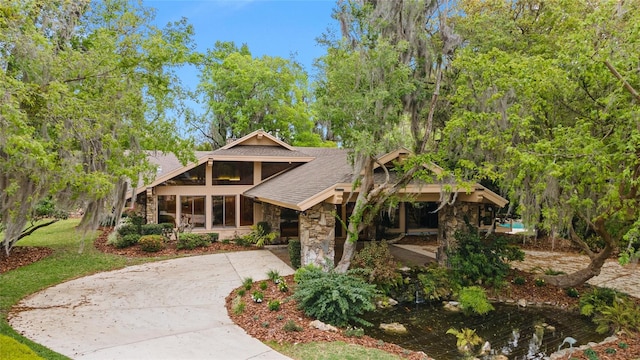 view of craftsman house