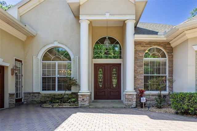 view of entrance to property