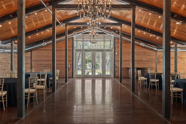 view of community lobby