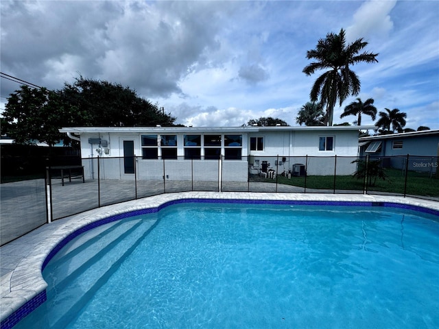 view of pool