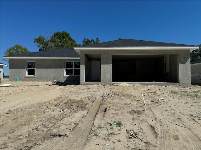 view of property under construction