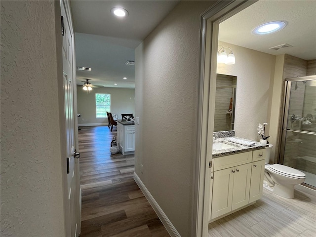 hallway featuring light hardwood / wood-style floors