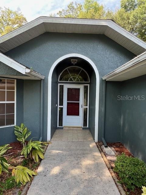 view of entrance to property