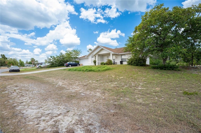 view of yard