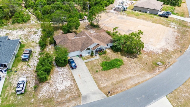 view of aerial view