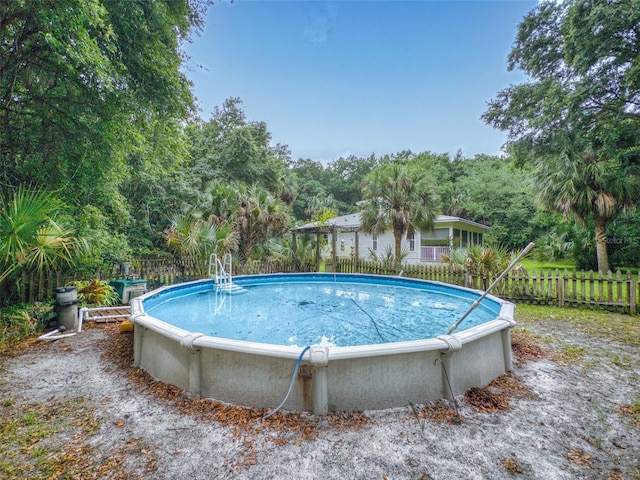 view of pool