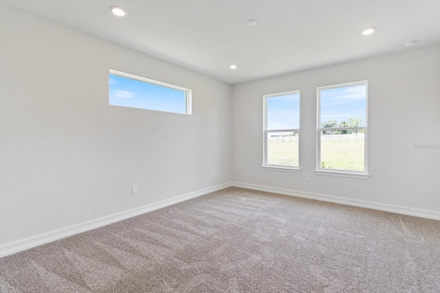 empty room featuring carpet