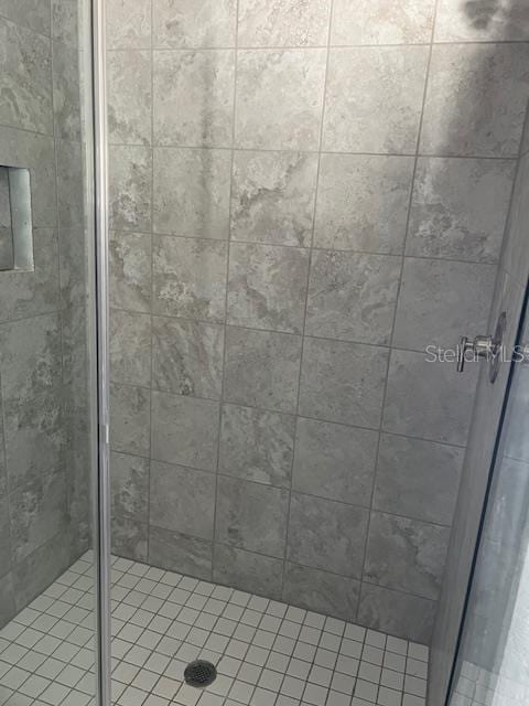 bathroom with walk in shower