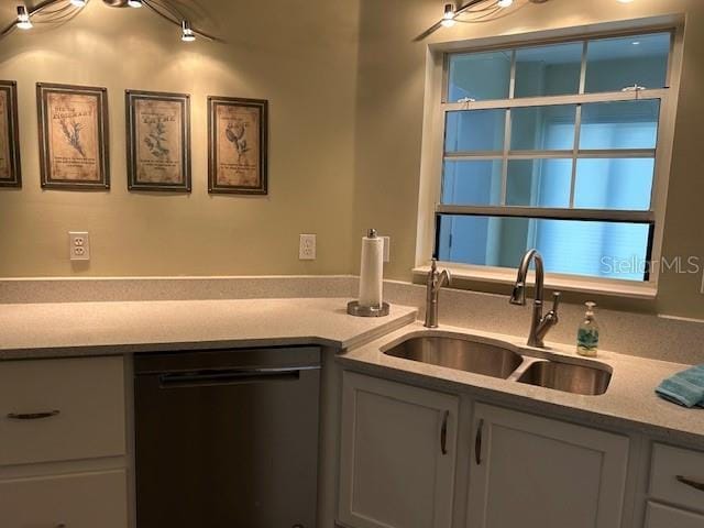 kitchen with dishwasher and sink