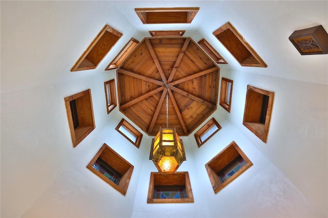 interior details featuring beamed ceiling