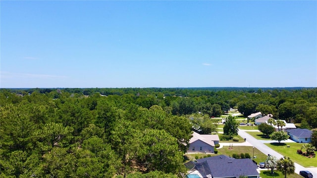 view of aerial view