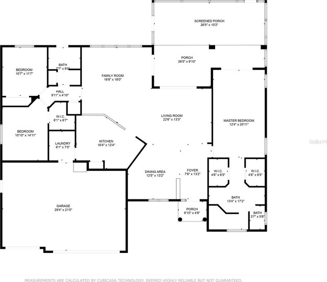 10020 SW 202nd Cir, Dunnellon, FL 34431 - view of floor plan / room layout