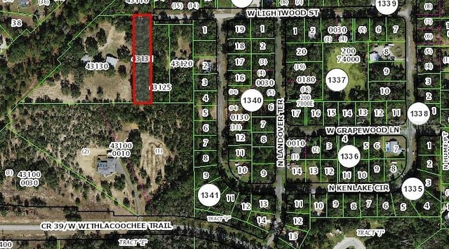 796 W Lightwood St, Citrus Springs FL, 34434 land for sale