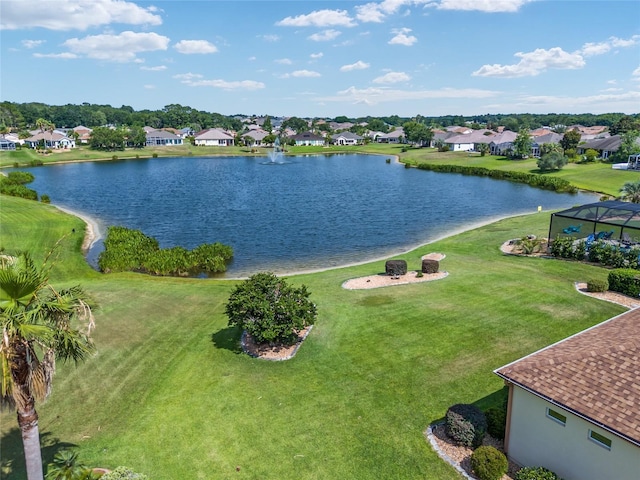 property view of water