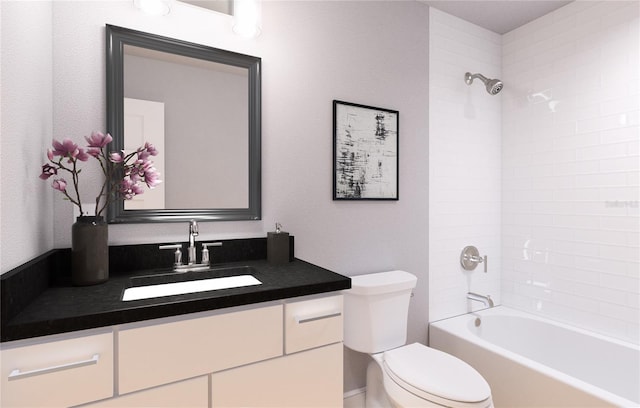 TBD Bay Dr, Ocklawaha, FL 32179 - full bathroom with shower / bathing tub combination, toilet, and vanity