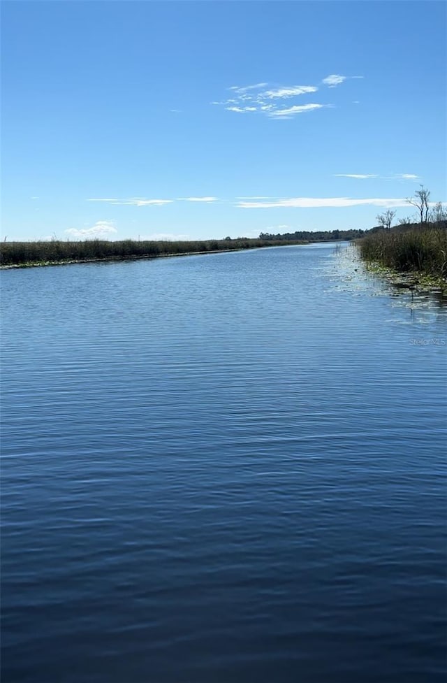 view of water feature