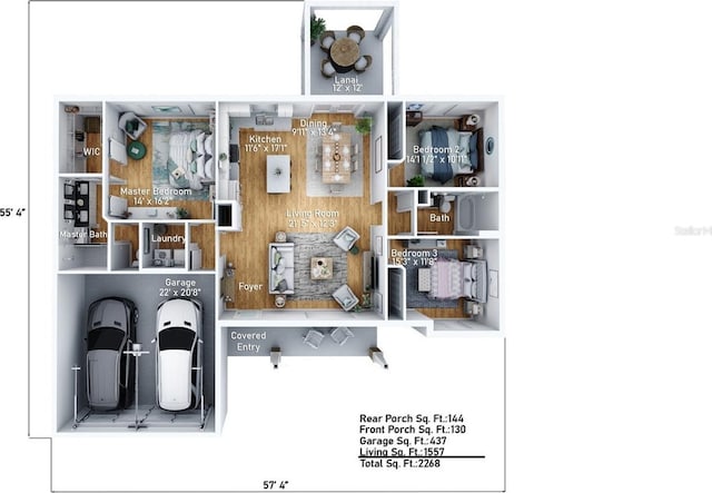 TBD Bay Court, Ocklawaha, FL 32179 - plan