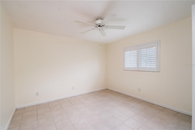 2260 NW 51st Ter, Ocala, FL 34482 - unfurnished room featuring a ceiling fan and baseboards