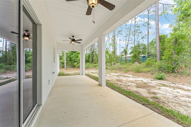 4444 SW 118th Ter, Ocala, FL 34481 - view of patio with a ceiling fan
