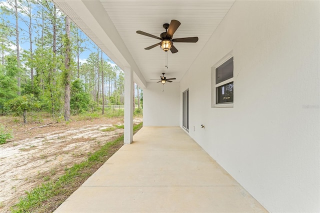 4444 SW 118th Ter, Ocala, FL 34481 - view of patio featuring ceiling fan