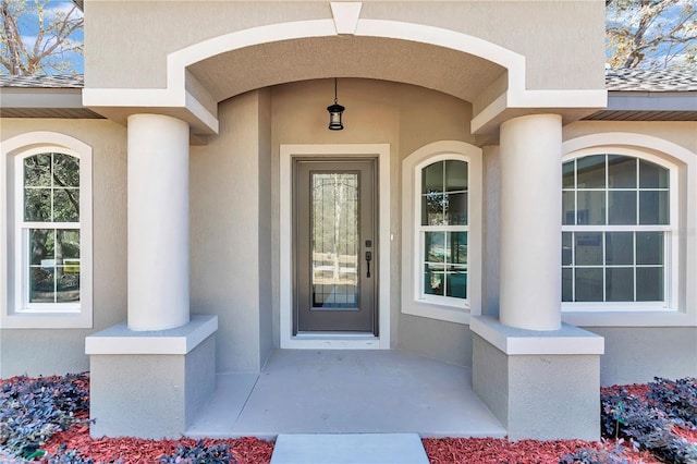 view of property entrance