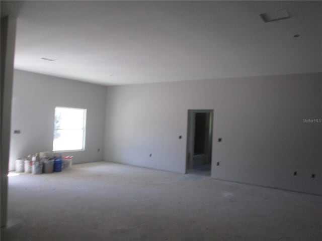 view of empty room