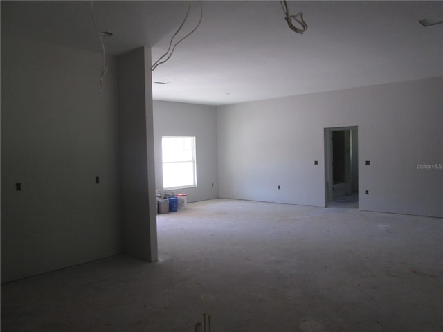 view of empty room