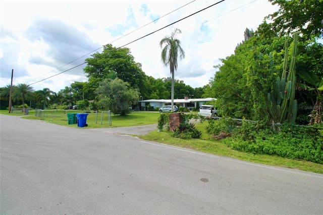 view of street