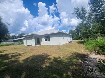 view of rear view of property