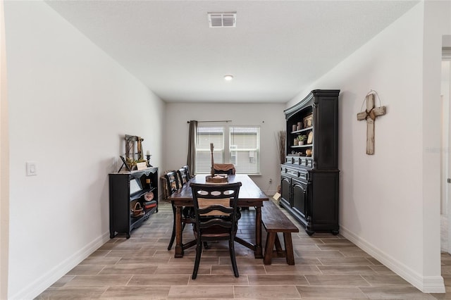 view of dining room