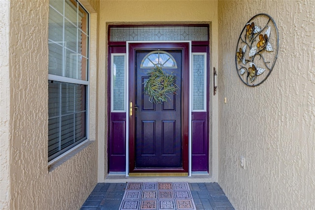 view of property entrance