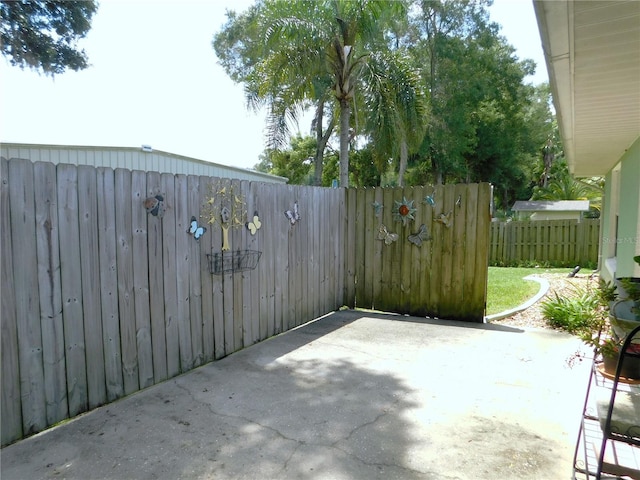 view of patio