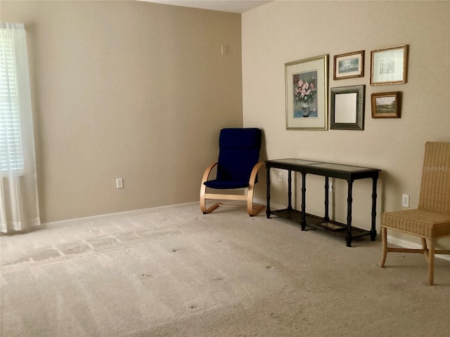 9288 SW 192nd Court Rd, Dunnellon, FL 34432 - living area with carpet and baseboards