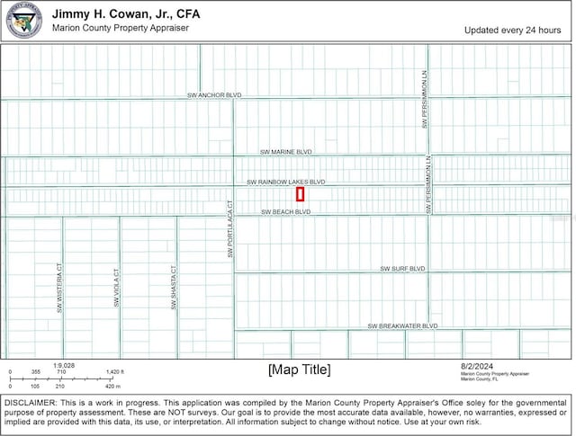 0 SW Rainbow Lakes Blvd, Dunnellon FL, 34431 land for sale