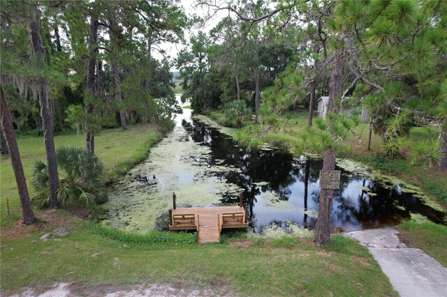 property view of water